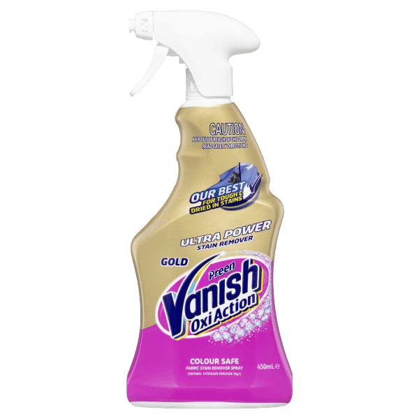Vanish Gold Oxi Action Fabric Stain Remover Spray, 450ml
